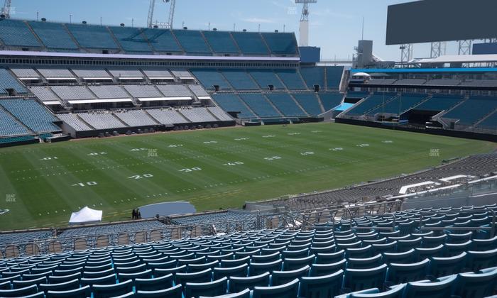 EverBank Stadium - Section 214 Seat View