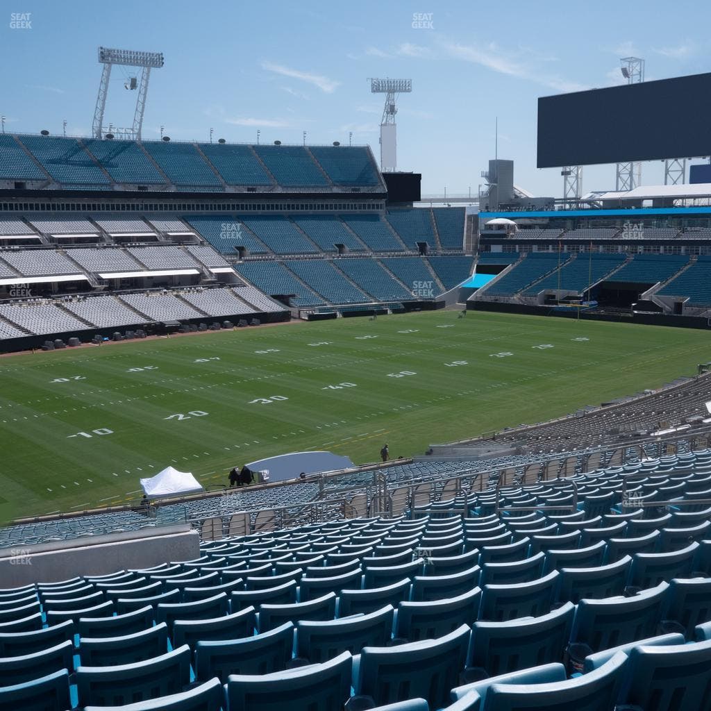 EverBank Stadium - Section 215 Seat View