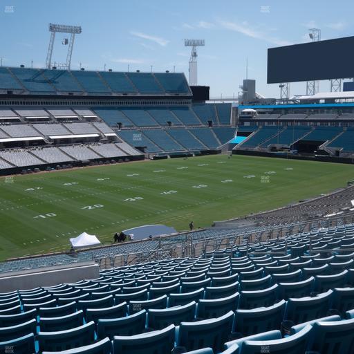 EverBank Stadium - Section 215 Seat View