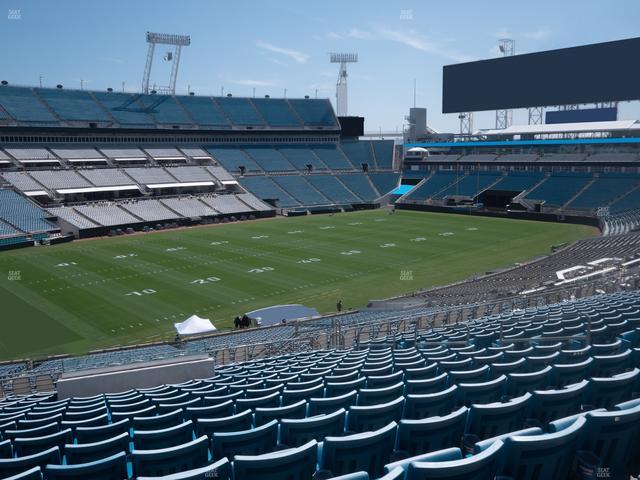 EverBank Stadium - Section 215 Seat View