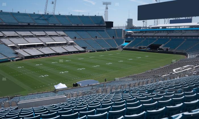 EverBank Stadium - Section 215 Seat View