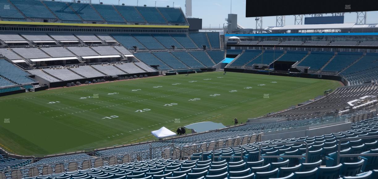 EverBank Stadium - Section 216 Seat View