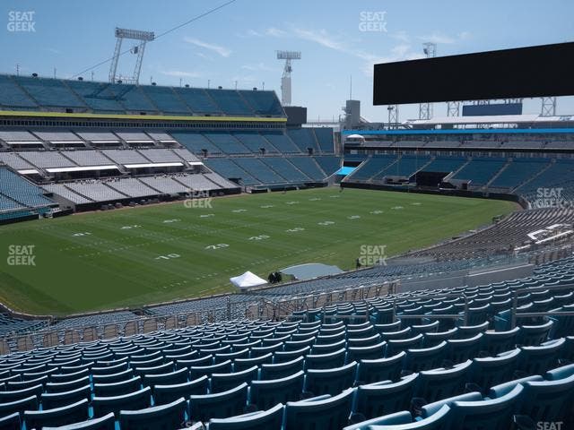 EverBank Stadium - Section 216 Seat View