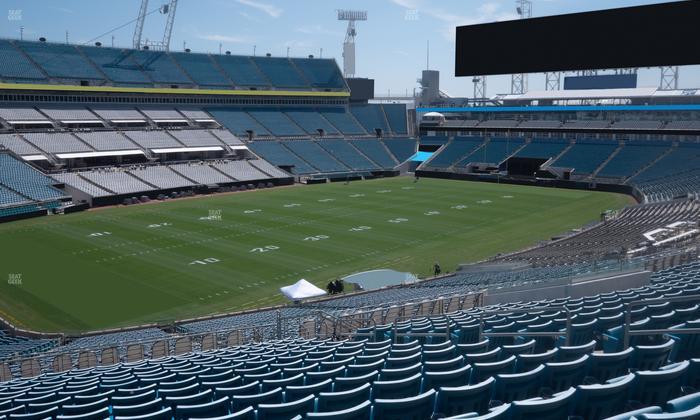 EverBank Stadium - Section 216 Seat View