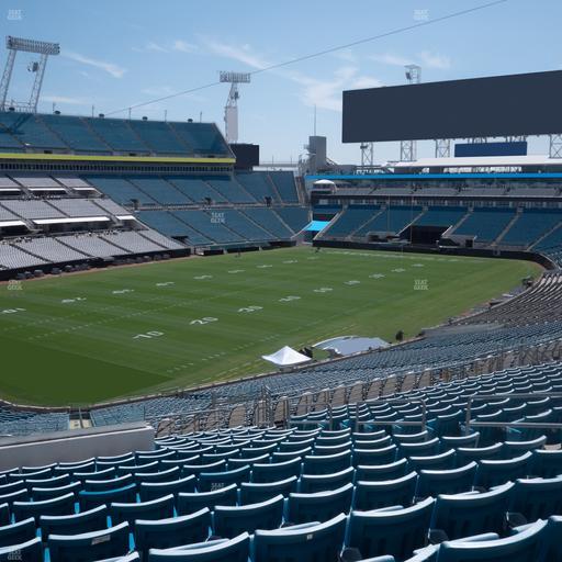 EverBank Stadium - Section 217 Seat View