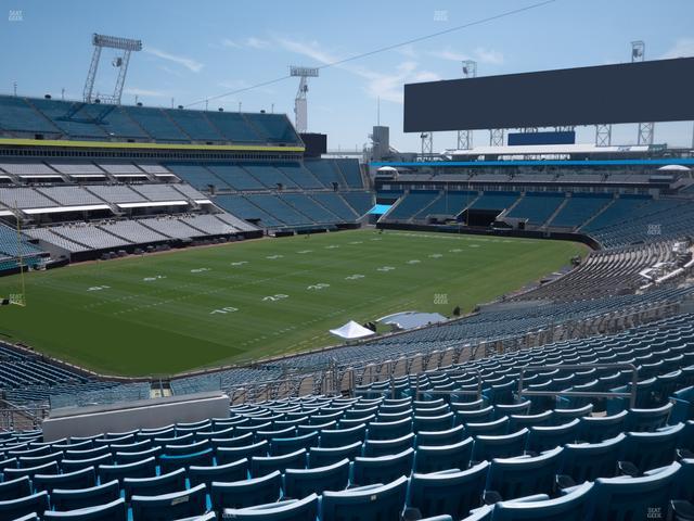 EverBank Stadium - Section 217 Seat View
