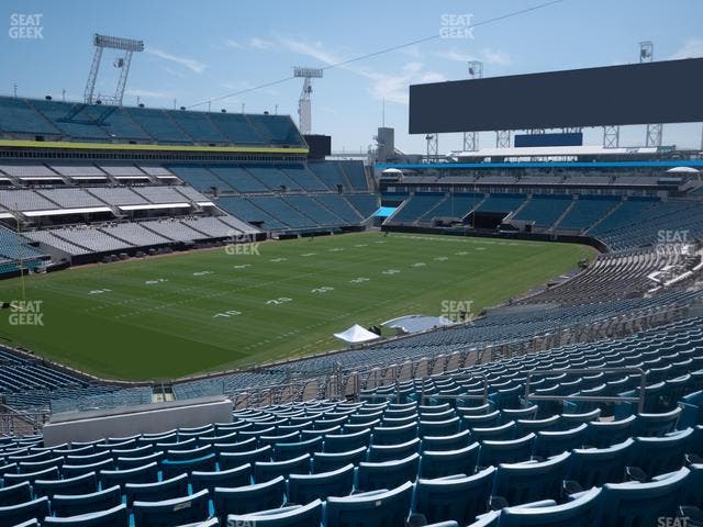 EverBank Stadium - Section 217 Seat View