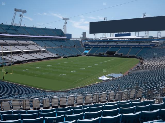 EverBank Stadium - Section 218 Seat View