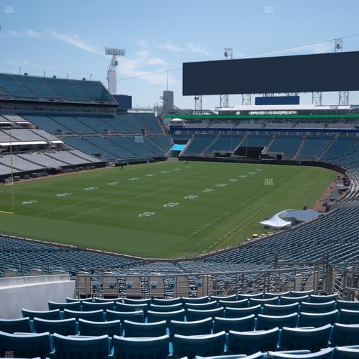 EverBank Stadium - Section 219 Seat View