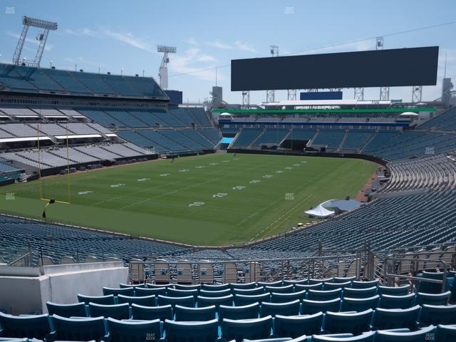 EverBank Stadium - Section 219 Seat View
