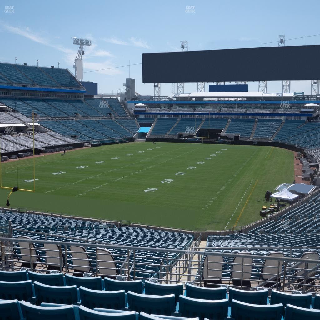 EverBank Stadium - Section 220 Seat View