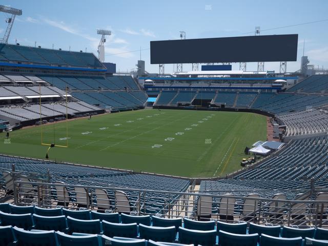 EverBank Stadium - Section 220 Seat View