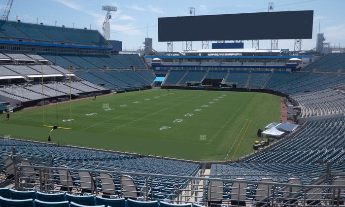 EverBank Stadium - Section 220 Seat View