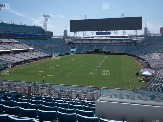 EverBank Stadium - Section 221 Seat View