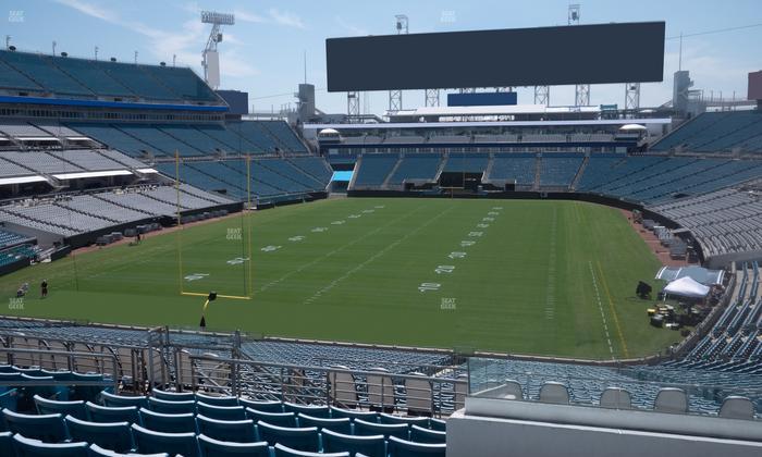 EverBank Stadium - Section 221 Seat View