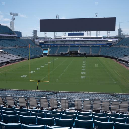 EverBank Stadium - Section 222 Seat View