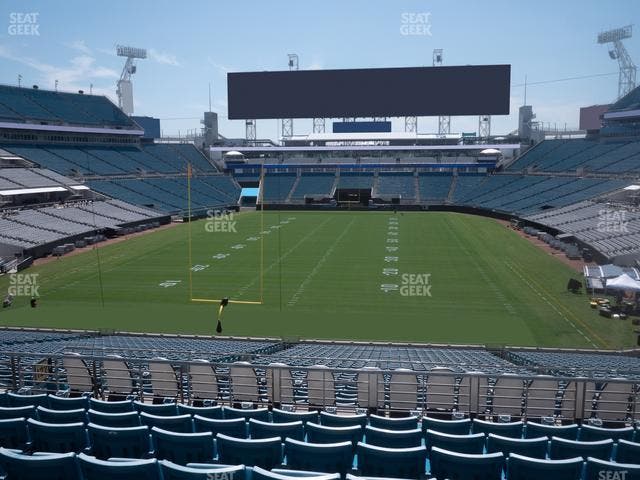 EverBank Stadium - Section 222 Seat View