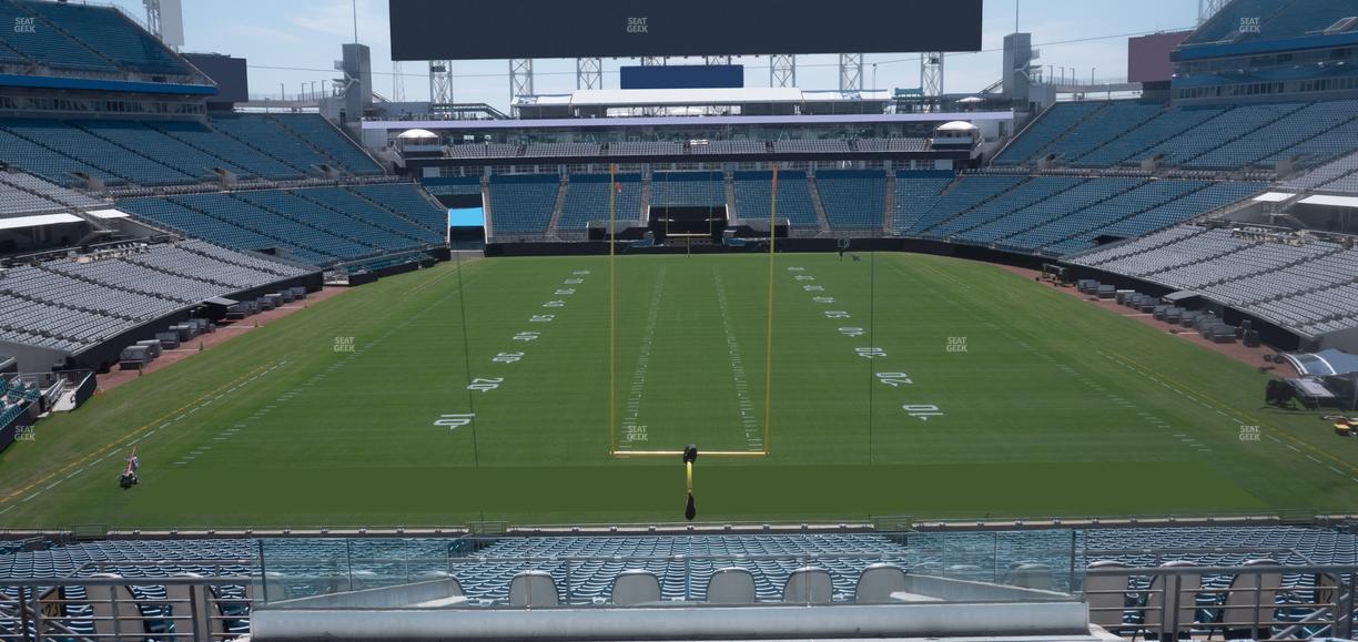 EverBank Stadium - Section 223 Seat View