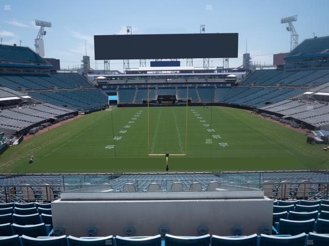 EverBank Stadium - Section 223 Seat View