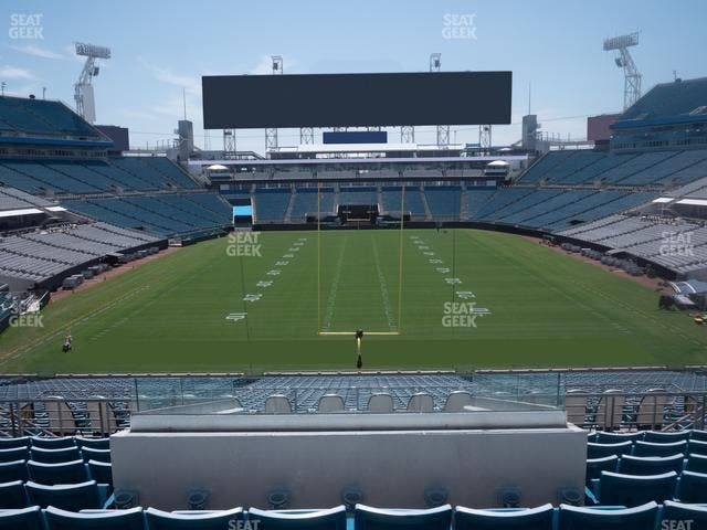 EverBank Stadium - Section 223 Seat View