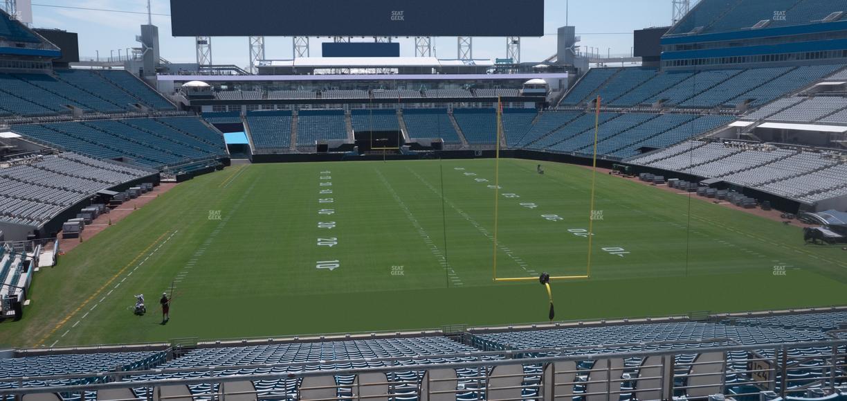 EverBank Stadium - Section 224 Seat View