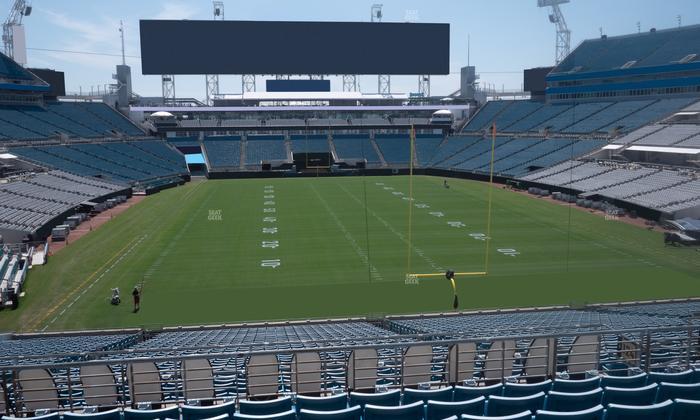 EverBank Stadium - Section 224 Seat View
