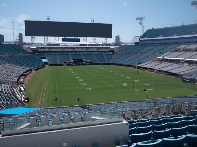EverBank Stadium - Section 225 Seat View