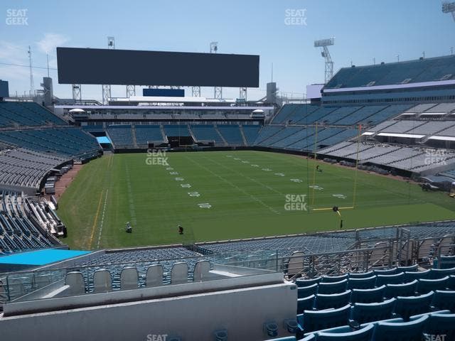 EverBank Stadium - Section 225 Seat View