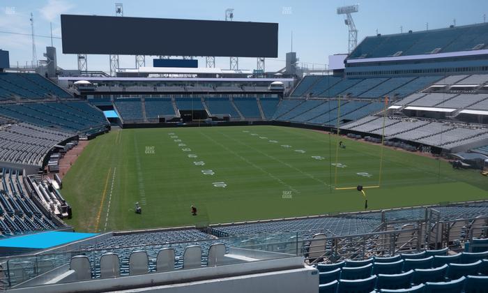 EverBank Stadium - Section 225 Seat View