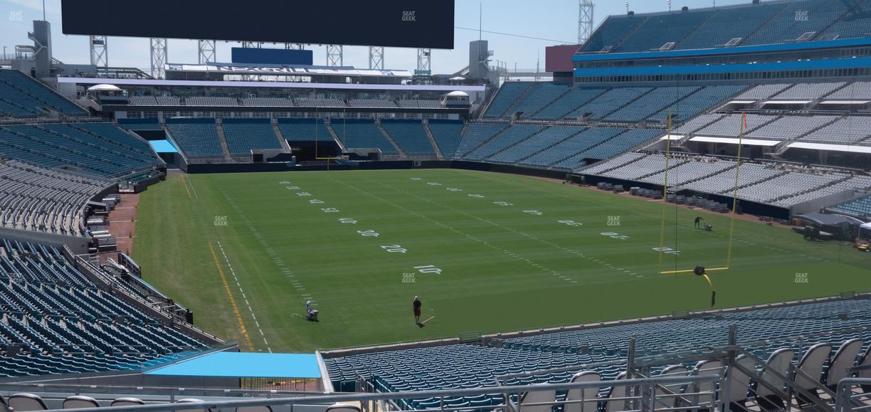 EverBank Stadium - Section 226 Seat View