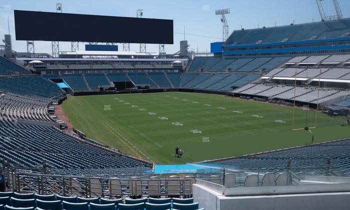 EverBank Stadium - Section 227 Seat View