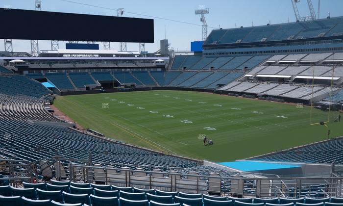 EverBank Stadium - Section 228 Seat View