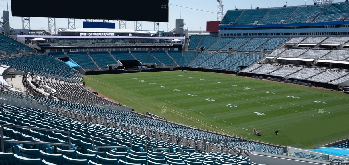 EverBank Stadium - Section 229 Seat View