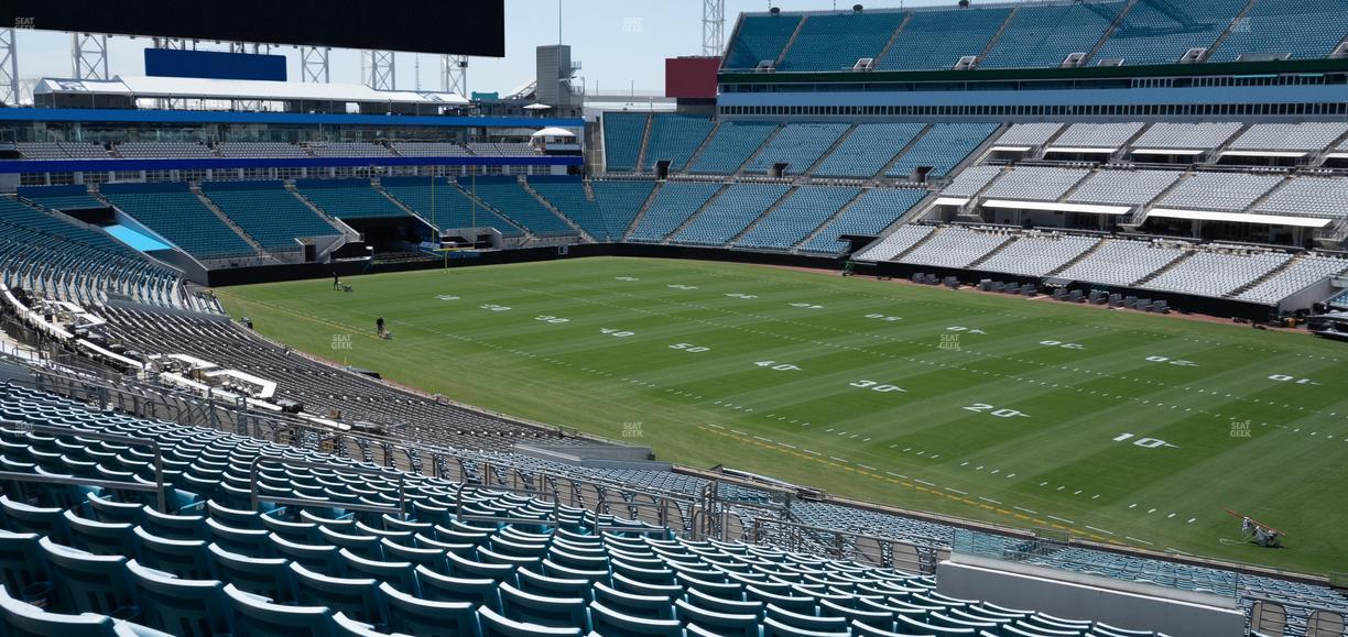 EverBank Stadium - Section 231 Seat View