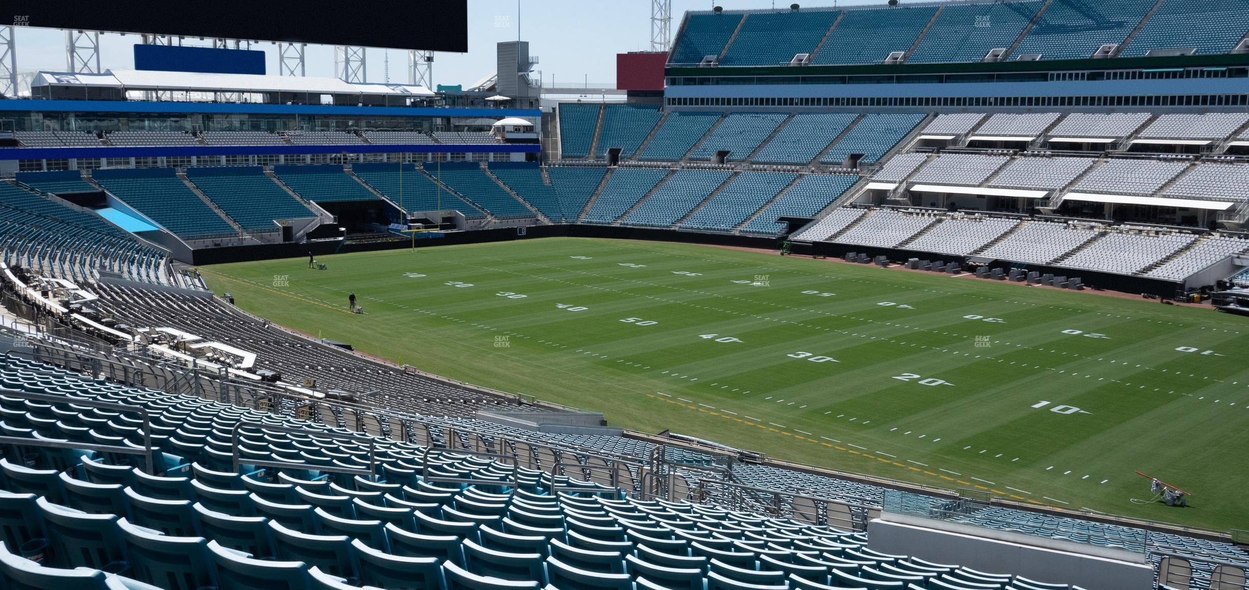 EverBank Stadium - Section 231 Seat View