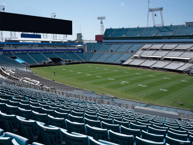 EverBank Stadium - Section 231 Seat View