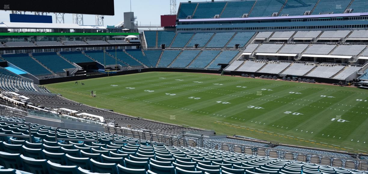 EverBank Stadium - Section 232 Seat View