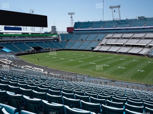 EverBank Stadium - Section 232 Seat View