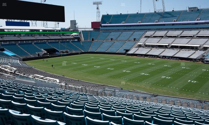 EverBank Stadium - Section 232 Seat View