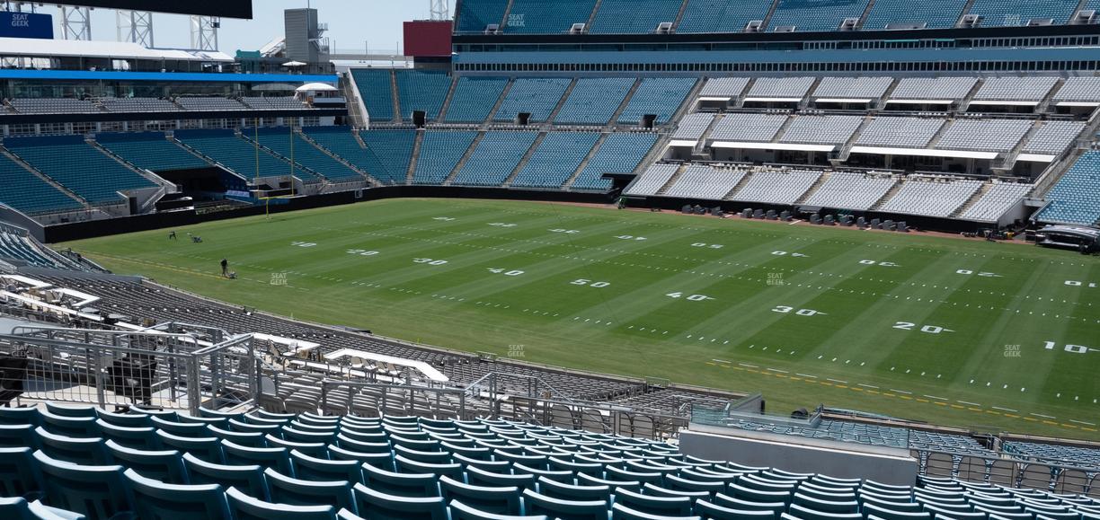 EverBank Stadium - Section 233 Seat View