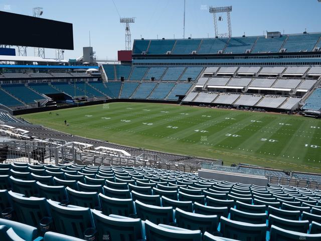 EverBank Stadium - Section 233 Seat View