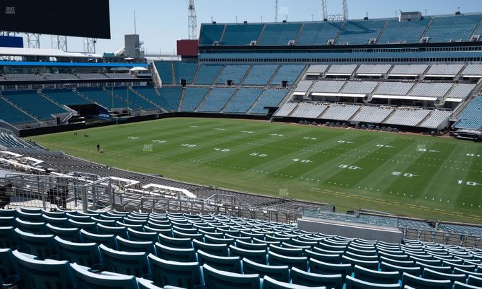 EverBank Stadium - Section 233 Seat View