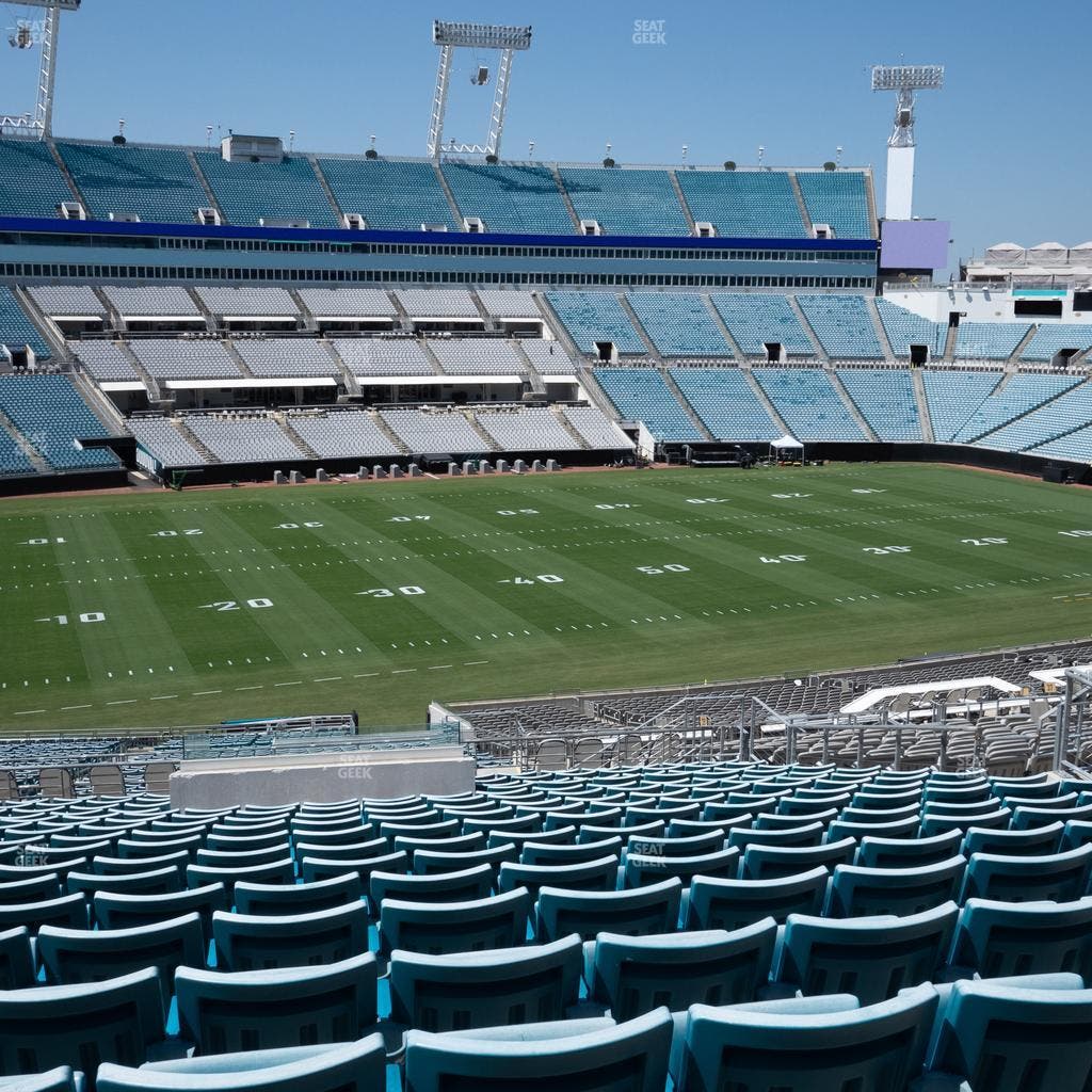 EverBank Stadium - Section 240 Seat View