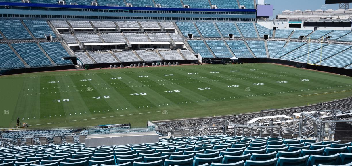 EverBank Stadium - Section 240 Seat View