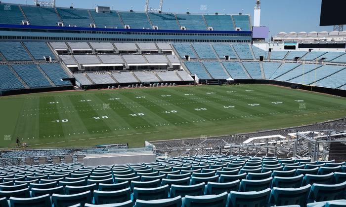 EverBank Stadium - Section 240 Seat View