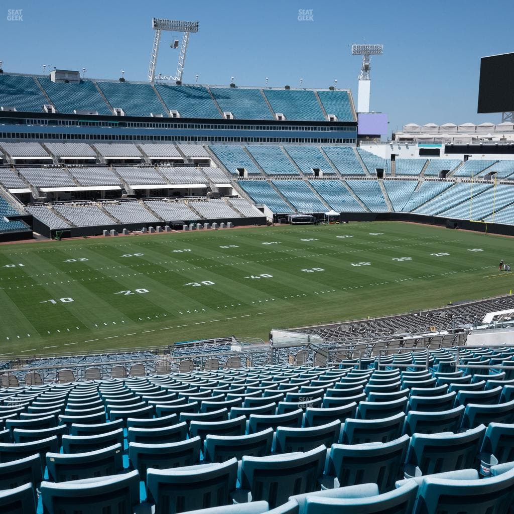EverBank Stadium - Section 241 Seat View