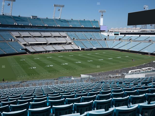 EverBank Stadium - Section 241 Seat View