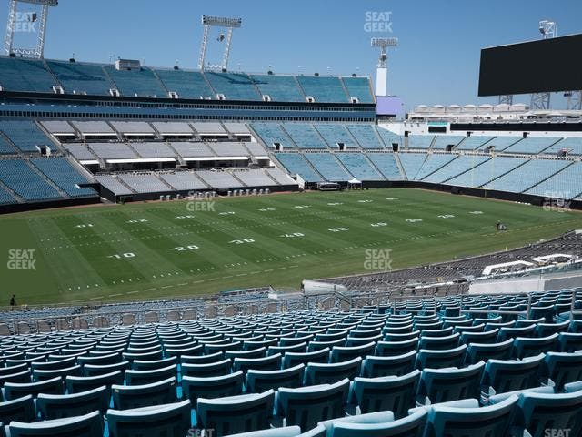 EverBank Stadium - Section 241 Seat View
