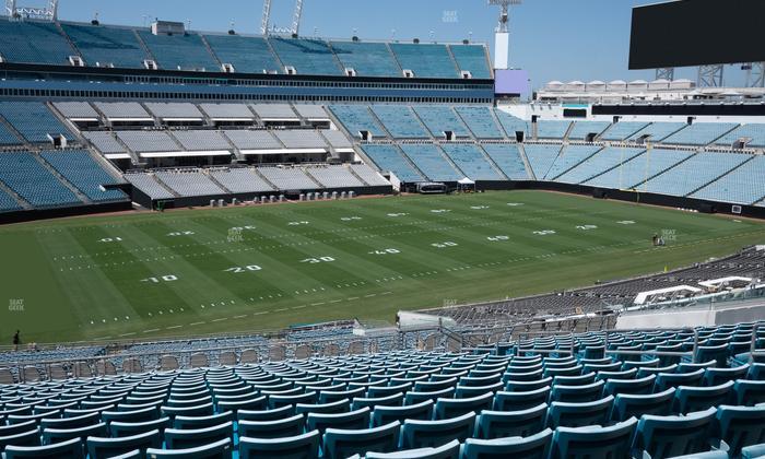 EverBank Stadium - Section 241 Seat View