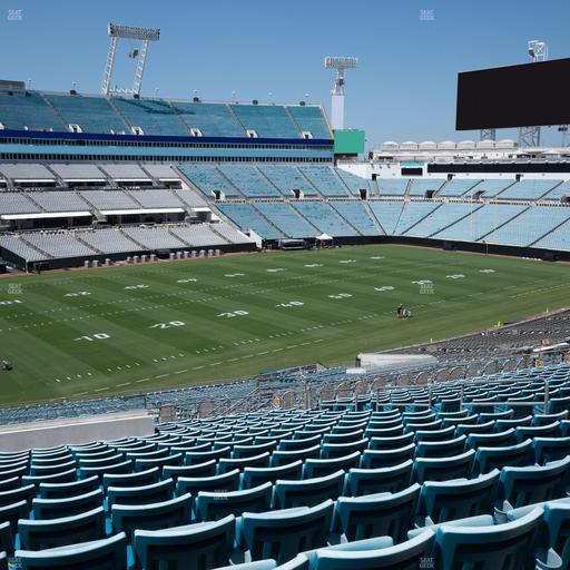 EverBank Stadium - Section 242 Seat View